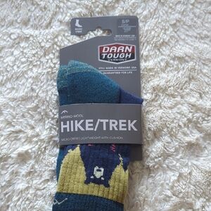 Women's Datntough Lightweight Hiking Socks - Bear Print Size Small